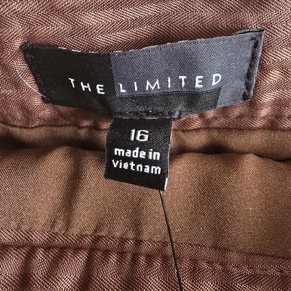 A-line brown skirt from The Limited size 16 NWT - Picture 2 of 4